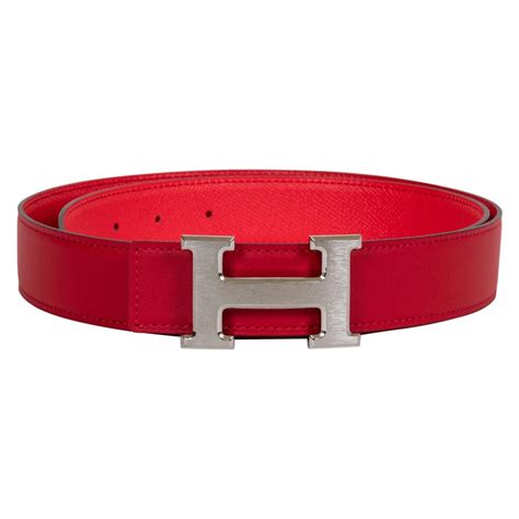 g hermes belt red